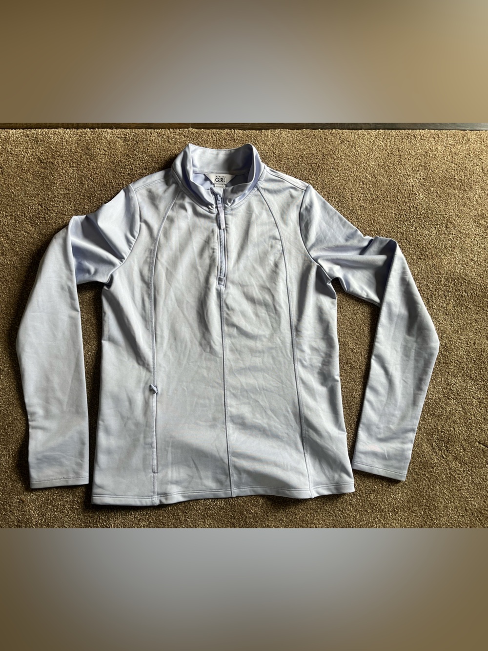 Athleta Girl Quarter Zip long Sleeve